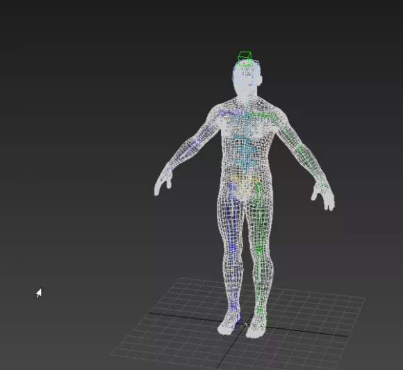 Biped Human Character 3d model Biped Human Character 3d model