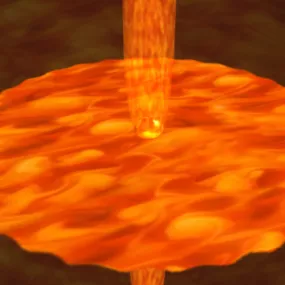 Black Hole Scene 3d model