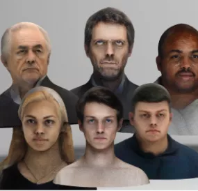 Human Woman Man Collection 3d model