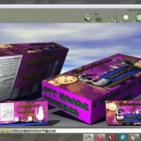 Cookie Box 3d model