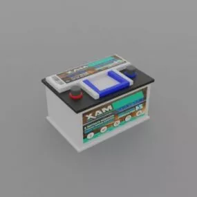 Car Battery 3d model