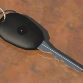 Car Key 3d model