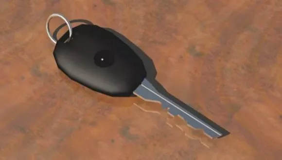 Car Keys With Remote 3d model