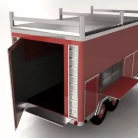 Cargo Trailer 3d model