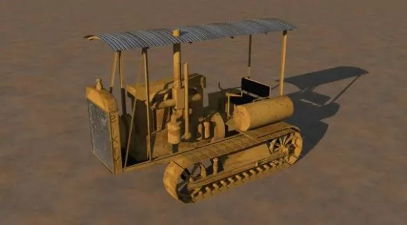 Small Eu Firetruck Vehicle 3d model