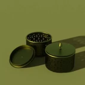 Kitchen Jar Box 3d model