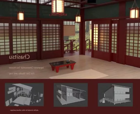 Forge House 3d model