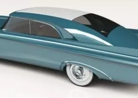Classic Car Chrysler Norseman 3d model