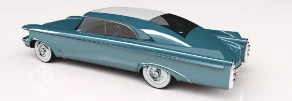 Hovercar Concept 3d model