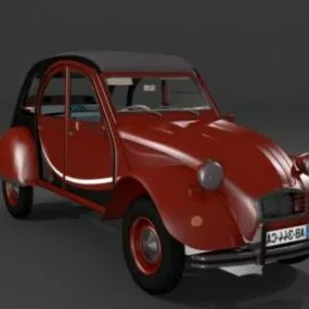 Citroen Charleston Classic Car 3d model