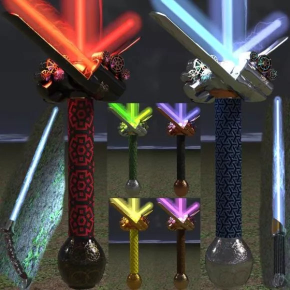 Claymore Lightsaber 3d model Claymore Lightsaber 3d model