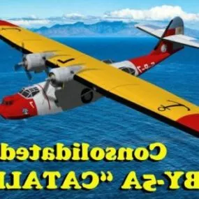 Catalina Airplane 3d model