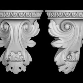 Corbel Roman 3d model