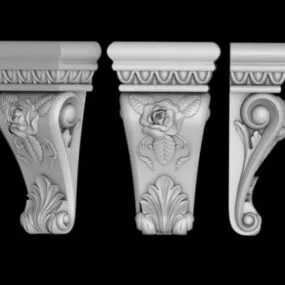 Corbel Greek 3d model
