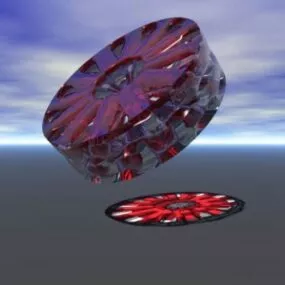 Cove Wheel Fantasy 3d model