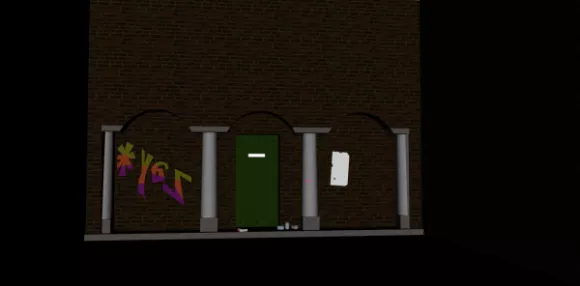 Crack House 3d model Crack House 3d model