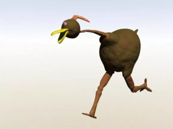 Witch Mediaeval Character 3d model