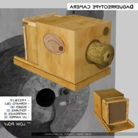 Diy Camera Concept 3d model