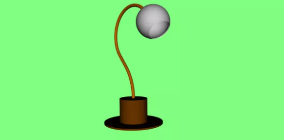 Ceiling Lamp Sphere Diamond Shape 3d model