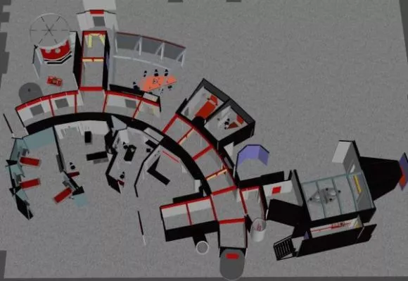 Shipboard Furniture 3d model Shipboard Furniture 3d model