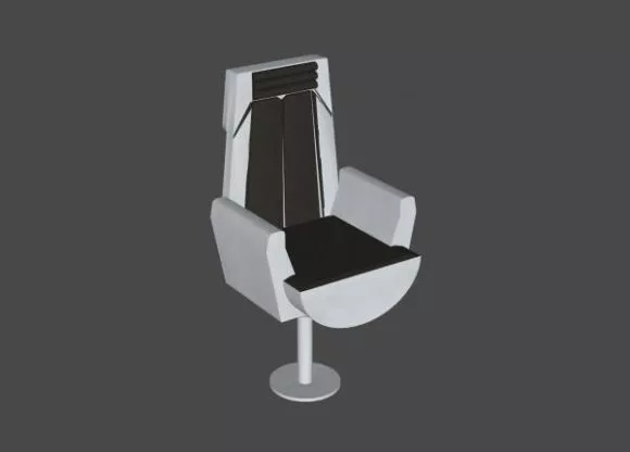 Digital Shuttle Chair 3d model Digital Shuttle Chair 3d model
