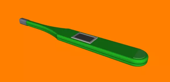Electronic Bot Parts 3d model