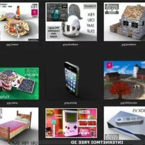 Gadget House Collection 3d model