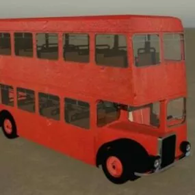 Double Deck Bus 3d model