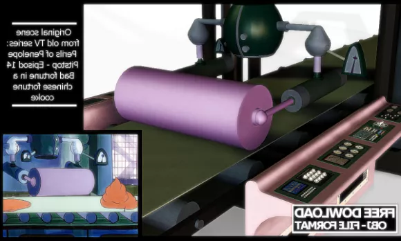 Roller Machine 3d model Roller Machine 3d model