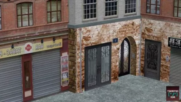 Generic Ruins Building 3 3d model