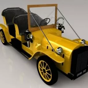 Drwho Vintage Car 3d model