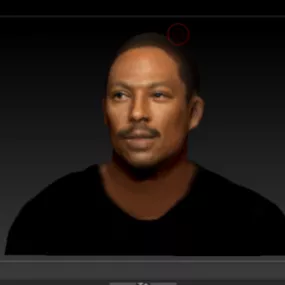 Man Eddy Murphy Character 3d model
