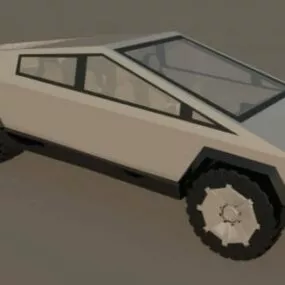 Elon Musk Cybertruck 3d model
