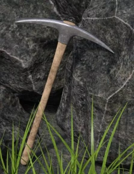 Double Sided Axe Ancient Weapon 3d model