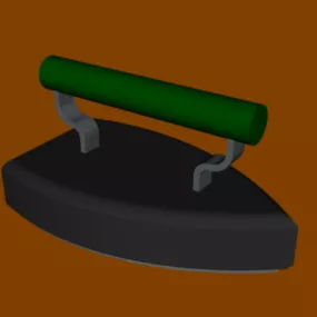 Flat Iron 3d model