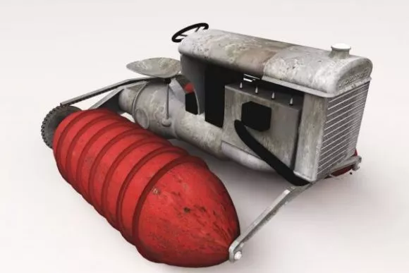 Fordson Snow Machine 3d model Fordson Snow Machine 3d model