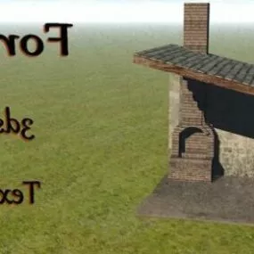 Forge House 3d model