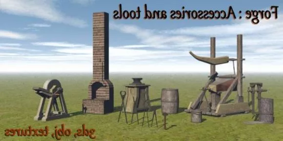 Bates House Building 3d model