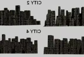City Building Set 3d model