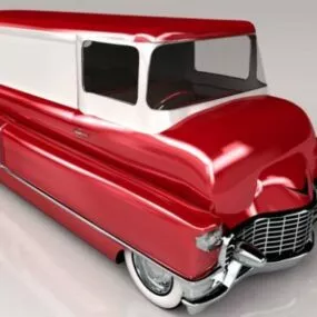 Vintage Bus Frankenkar 3d model