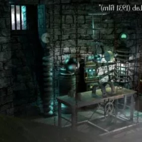 Old Labor Lab 3d model