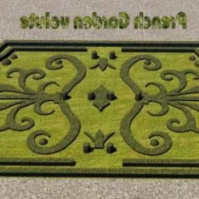 Garden Hedge Volute 3d model