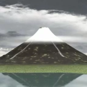 Fuji Mountain 3d model