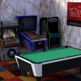 Sport Game Equipment 3d model