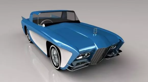 Sedan Car Concept 3d model