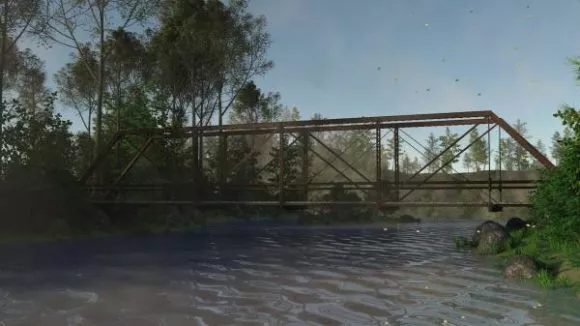 Garden Bridge Building Set 3d model