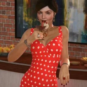 Women Character 3d model