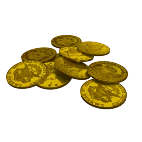 Gold Coins Stack 3d model
