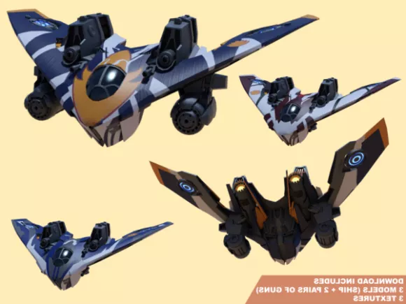 Guardians Of The Galaxy Spaceship 3d model Guardians Of The Galaxy Spaceship 3d model