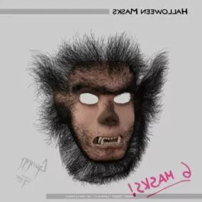 Halloween Mask 3d model